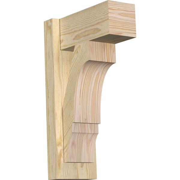 Ekena Millwork Balboa Block Rough Sawn Outlooker, Douglas Fir, 6"W x 12"D x 20"H OUT06X12X20BOA05RDF - main